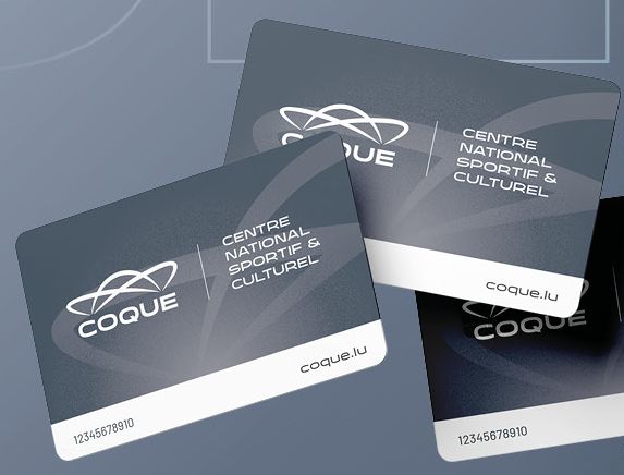 Three Coque Kaart cards fanned out