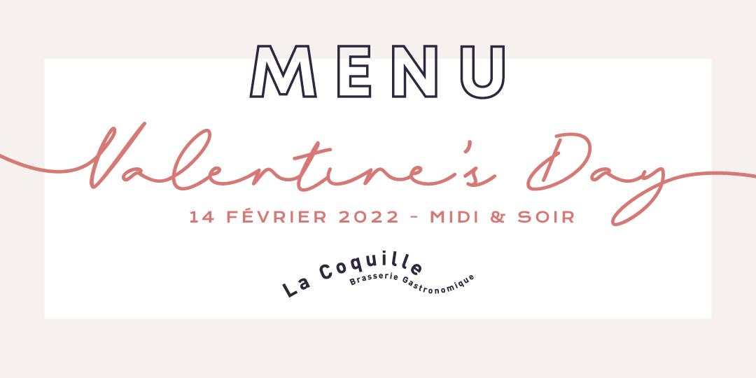 Menu St-Valentin Menu St-Valentin