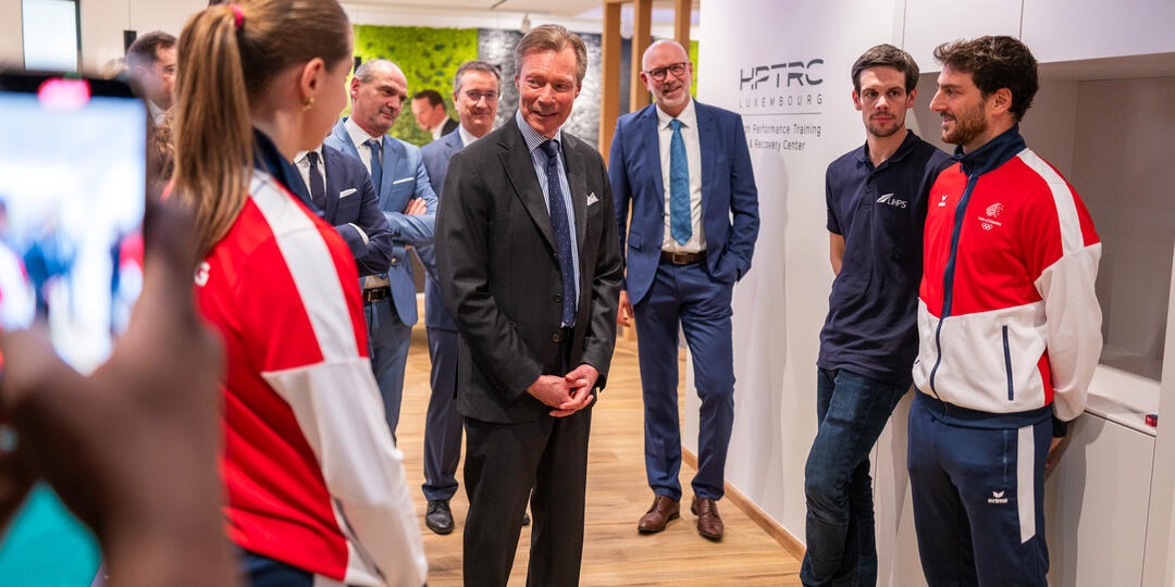 Visite de S.A.R. le Grand-Duc