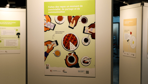Exposition GIMB dans le hall de la Coque