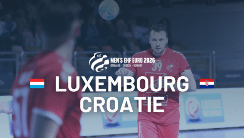 HANDBALL : Luxembourg Croatie le 09 novembre